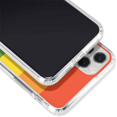 The Rainbow Flag iPhone 11 Pro Clear Case