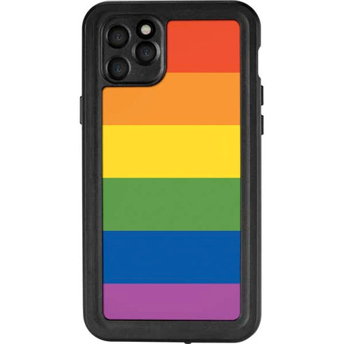 The Rainbow Flag iPhone 11 Pro Max Waterproof Case