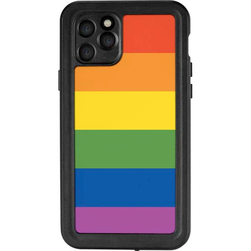 The Rainbow Flag iPhone 11 Pro Waterproof Case