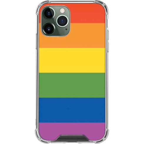 The Rainbow Flag iPhone 12 Pro Clear Case
