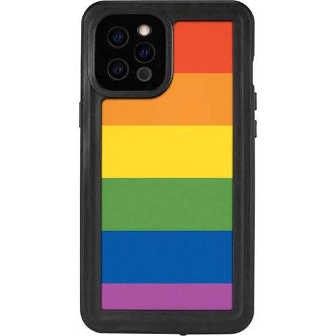 The Rainbow Flag iPhone 12 Pro Max Waterproof Case