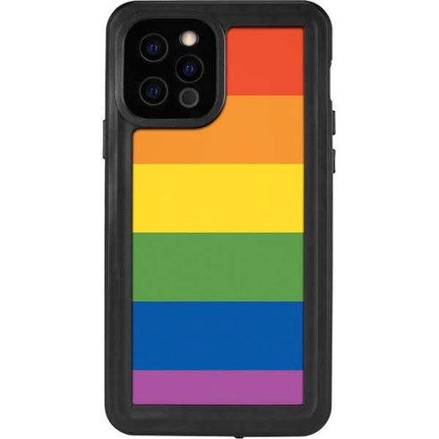 The Rainbow Flag iPhone 12 Pro Waterproof Case