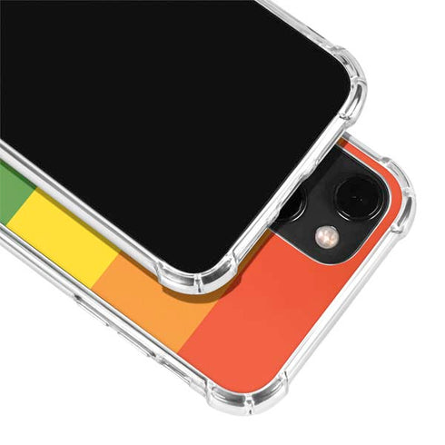 The Rainbow Flag iPhone 13 Mini Clear Case