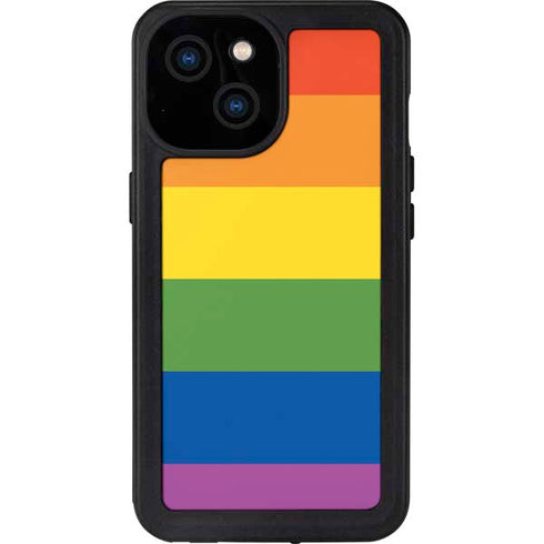 The Rainbow Flag iPhone 13 Mini Waterproof Case