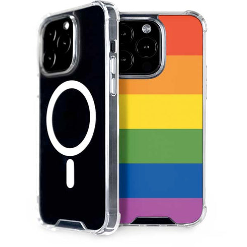 The Rainbow Flag iPhone 13 Pro MagSafe Case