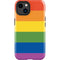 The Rainbow Flag iPhone 15 Plus Impact Case