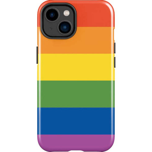 The Rainbow Flag iPhone 14 Plus Impact Case