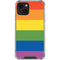 The Rainbow Flag iPhone 14 Plus Clear Case