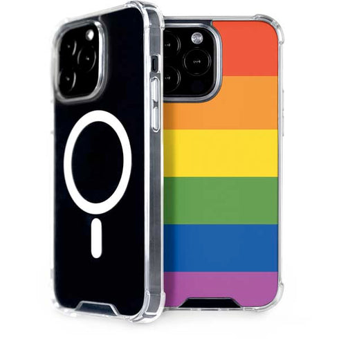 The Rainbow Flag iPhone 14 Pro Max MagSafe Case