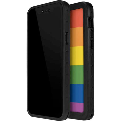 The Rainbow Flag iPhone 14 Pro Max Waterproof Case