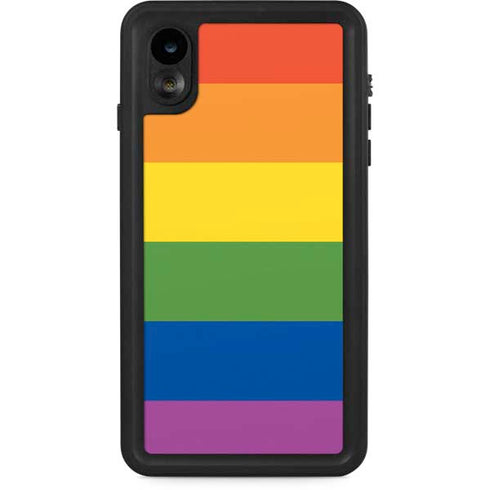 The Rainbow Flag iPhone XR Waterproof Case