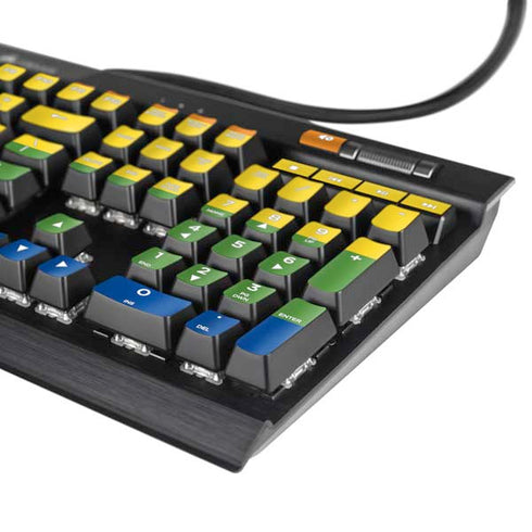 The Rainbow Flag K95 RGB PLATINUM Mechanical Gaming Keyboard Skin