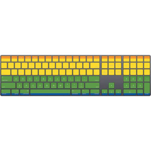 The Rainbow Flag Magic Keyboard with Numeric Keypad Skin