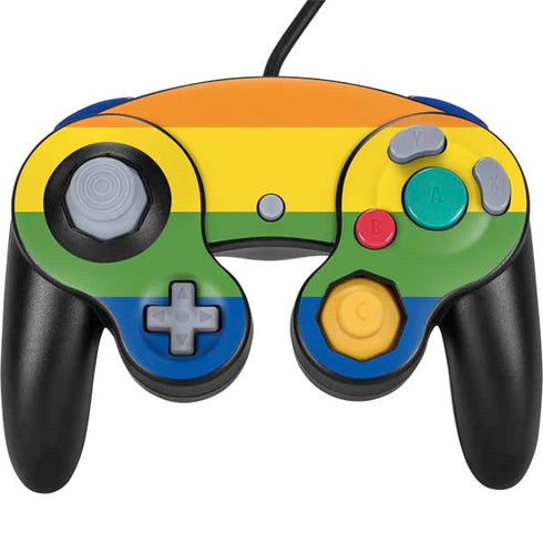 The Rainbow Flag Nintendo GameCube Controller Skin