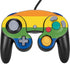 The Rainbow Flag Nintendo GameCube Controller Skin
