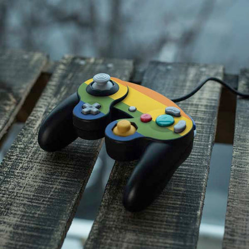 The Rainbow Flag Nintendo GameCube Controller Skin