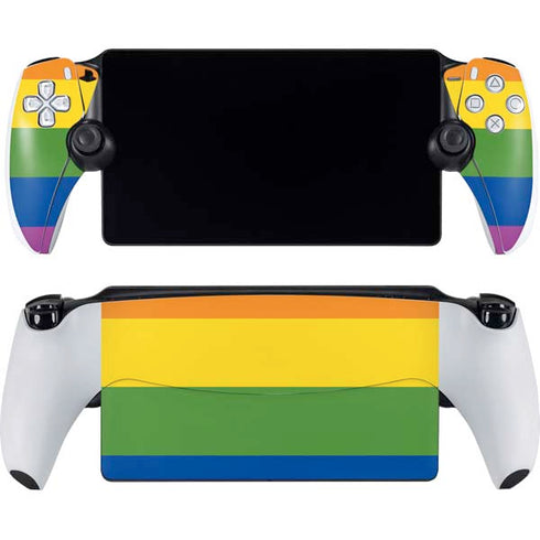 The Rainbow Flag PlayStation Portal Remote Player Skin