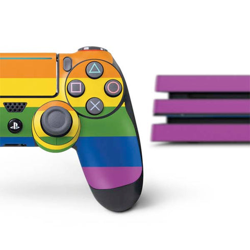 The Rainbow Flag PS4 Pro Bundle Skin