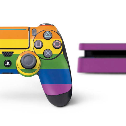 The Rainbow Flag PS4 Slim Bundle Skin