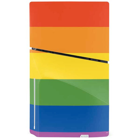 The Rainbow Flag PS5 Slim Disk Bundle Skin