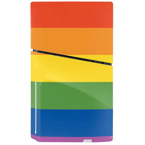 The Rainbow Flag PS5 Slim Disk Console Skin
