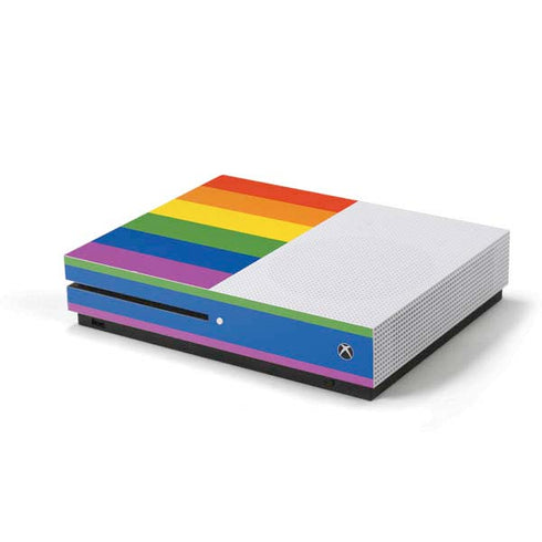 The Rainbow Flag Xbox One S Console Skin