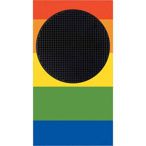 The Rainbow Flag Xbox Series S Console Skin