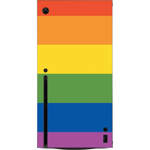The Rainbow Flag Xbox Series X Console Skin