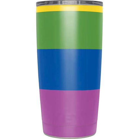 The Rainbow Flag Yeti 20oz Tumbler Skin