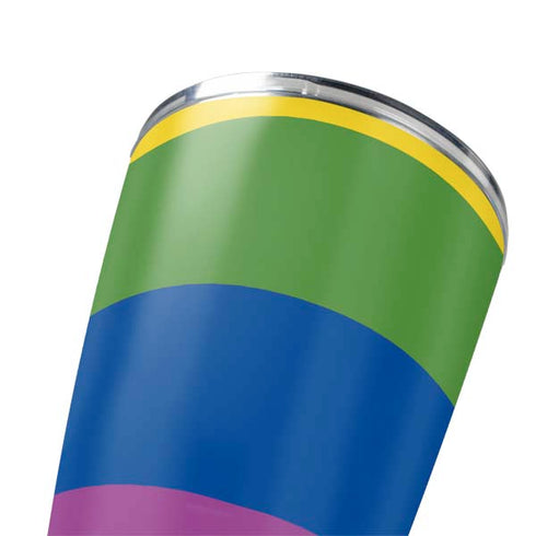 The Rainbow Flag Yeti 20oz Tumbler Skin