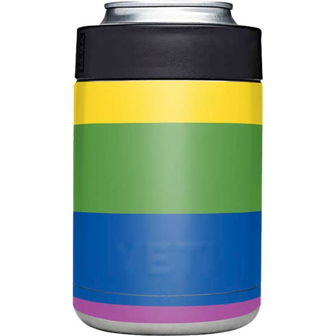 The Rainbow Flag Yeti Colster Can Insulator Skin