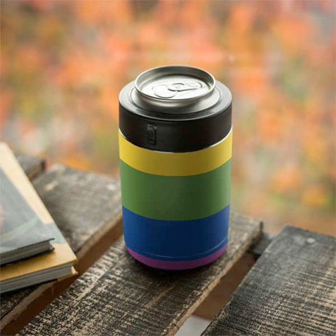 The Rainbow Flag Yeti Colster Can Insulator Skin