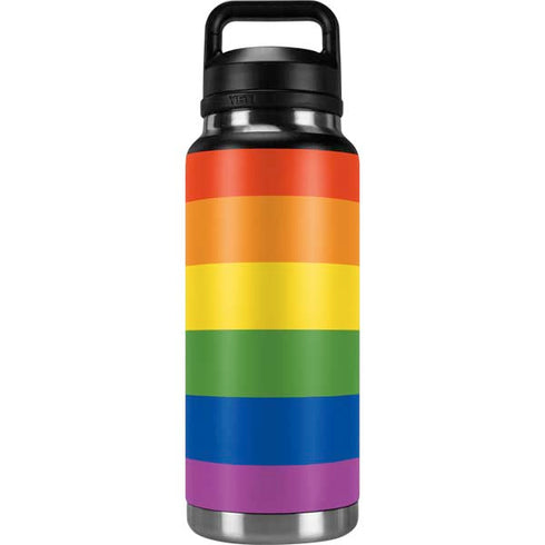 The Rainbow Flag YETI Rambler 36oz Bottle Skin