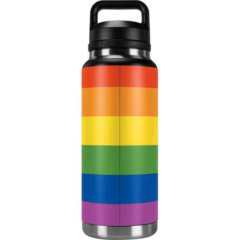 The Rainbow Flag YETI Rambler 36oz Bottle Skin