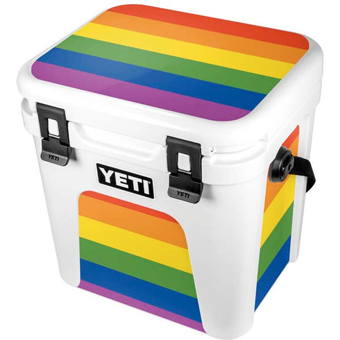 The Rainbow Flag YETI Roadie 24 Hard Cooler Skin
