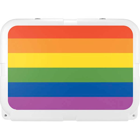 The Rainbow Flag YETI Tundra 35 Hard Cooler Skin