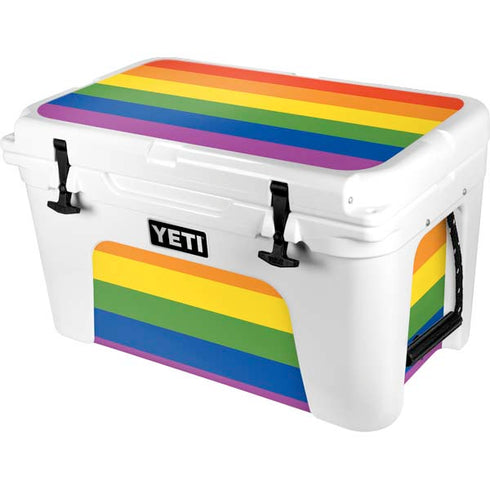 The Rainbow Flag YETI Tundra 45 Hard Cooler Skin