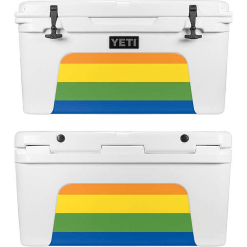 The Rainbow Flag YETI Tundra 75 Hard Cooler Skin