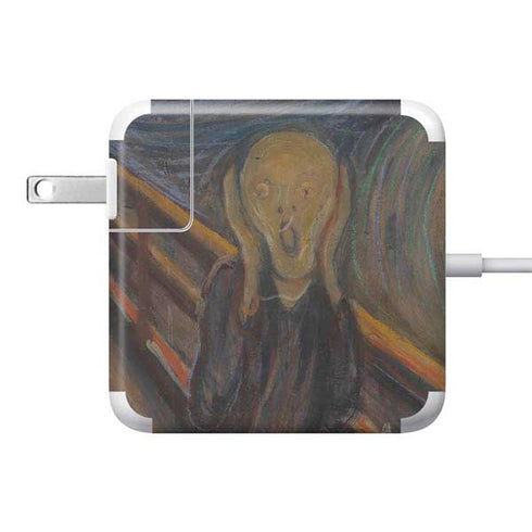 Edvard Munch The Scream 85W Power Adapter (15 and 17 inch MacBook Pro Charger) Skin