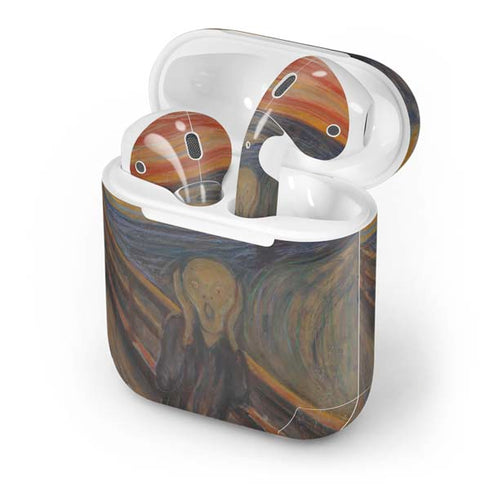 Edvard Munch The Scream Apple AirPods Skin