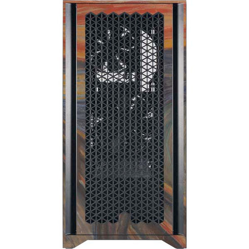 Edvard Munch The Scream Corsair 4000D Tempered Glass Mid-Tower ATX Case Skin
