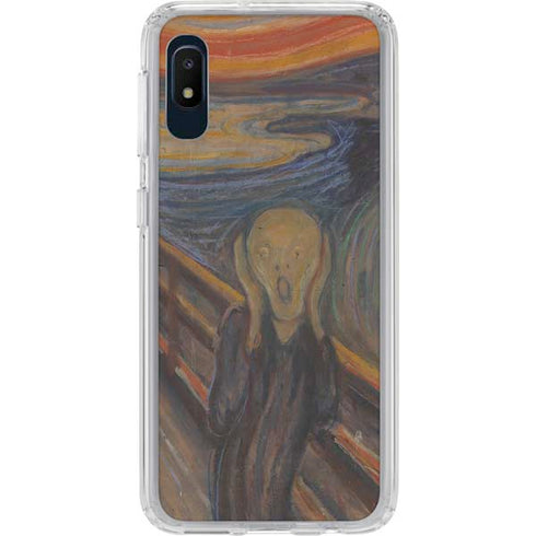 Edvard Munch The Scream Galaxy A10e Clear Case