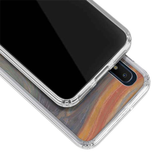 Edvard Munch The Scream Galaxy A10e Clear Case