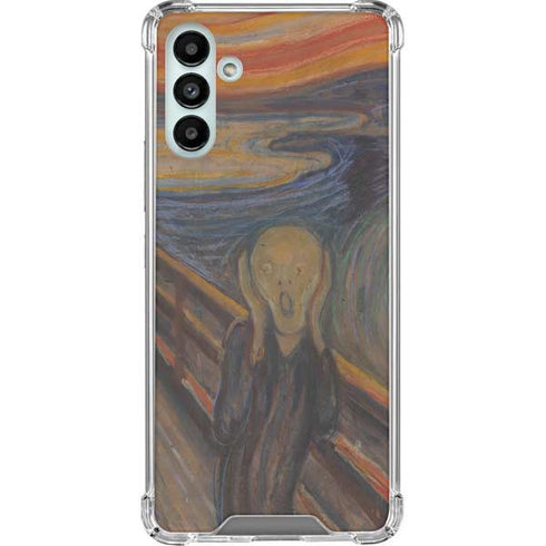 Edvard Munch The Scream Galaxy A13 5G Clear Case
