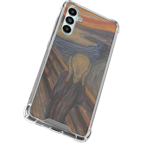 Edvard Munch The Scream Galaxy A15 5G Clear Case