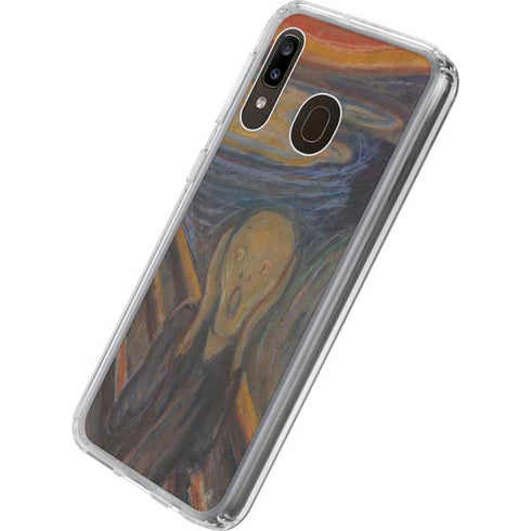 Edvard Munch The Scream Galaxy A20 Clear Case