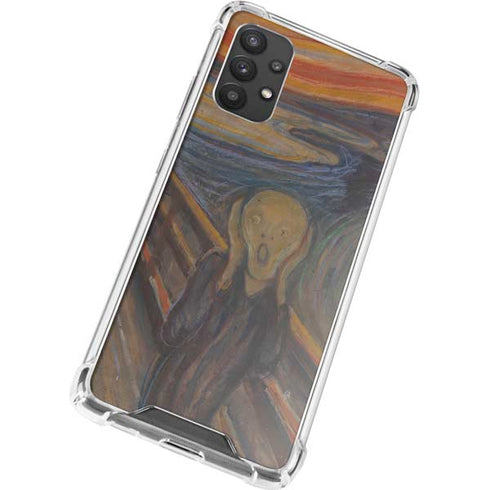 Edvard Munch The Scream Galaxy A32 5G Clear Case
