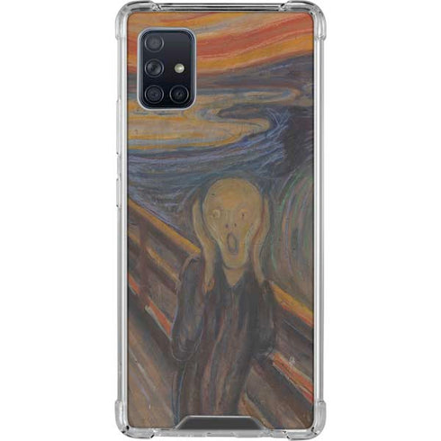 Edvard Munch The Scream Galaxy A51 5G Clear Case
