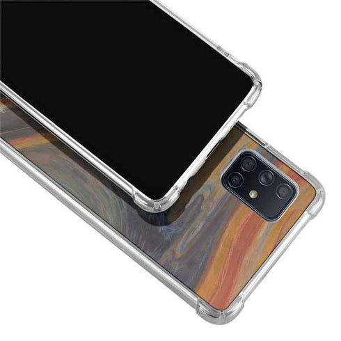 Edvard Munch The Scream Galaxy A51 5G Clear Case