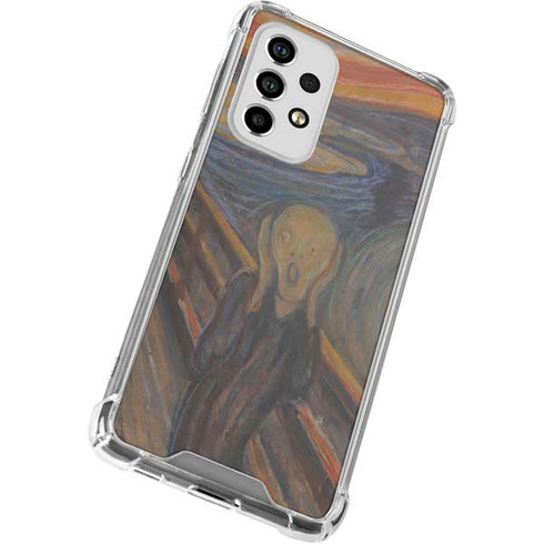 Edvard Munch The Scream Galaxy A53 5G Clear Case